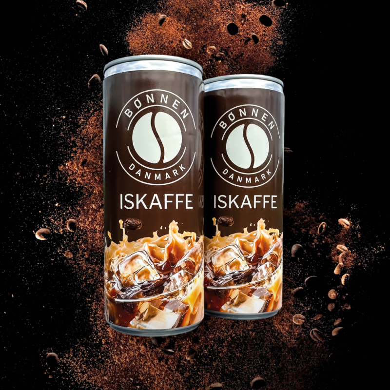 Bønnen Danmark - ISKAFFE - 24 x 250ml - Bønnen Danmark