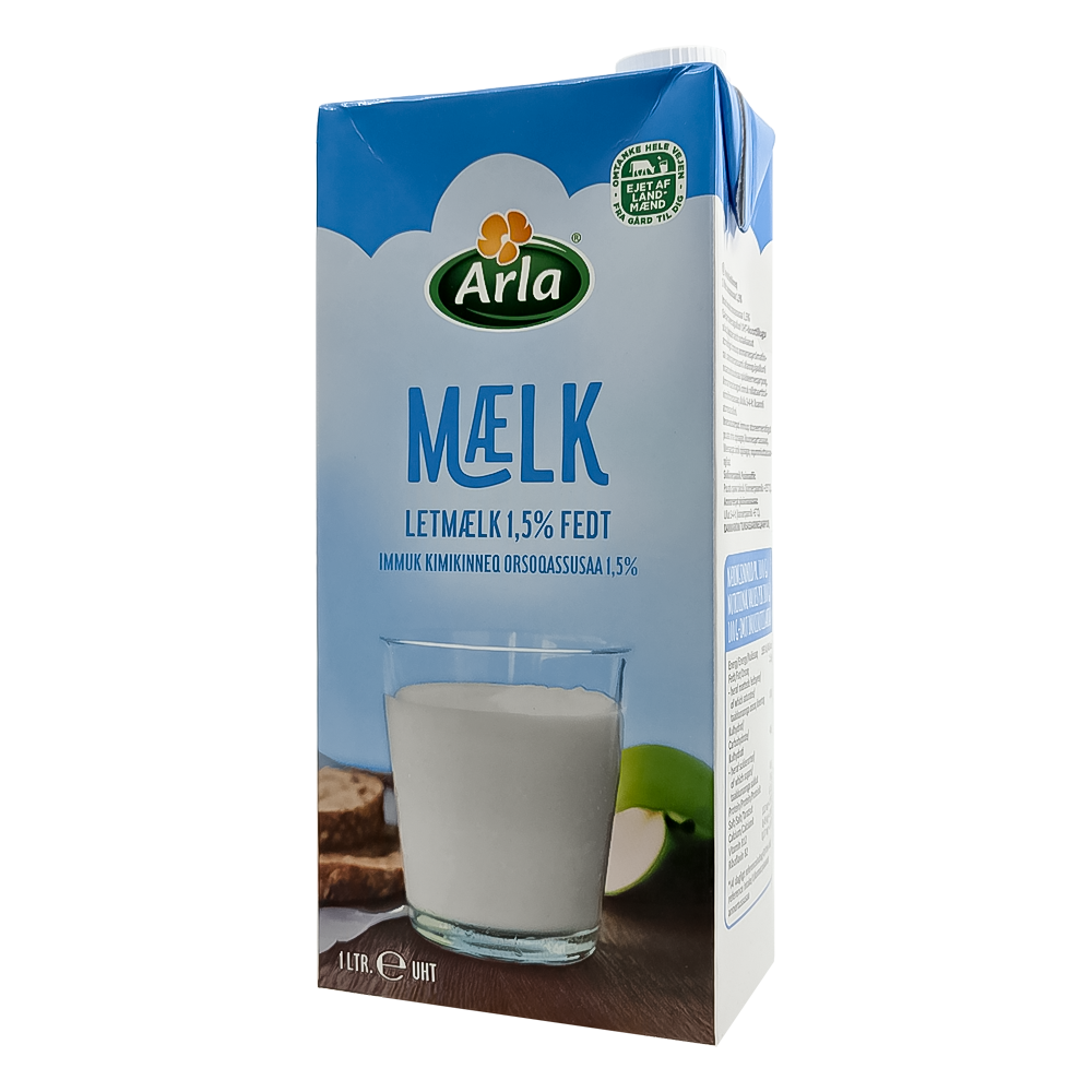 ARLA UHT Letmælk 1,5% 10x1L