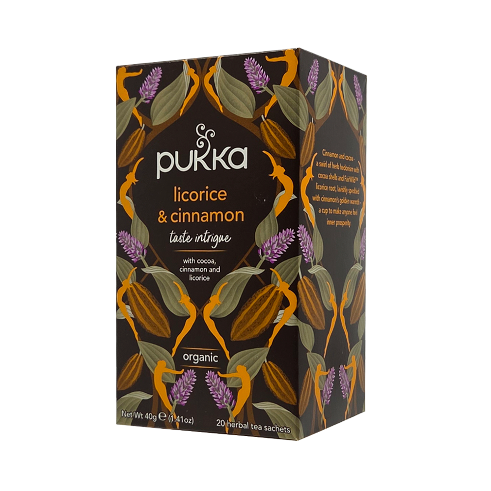Pukka Licorice & Cinnamon Øko 20 breve